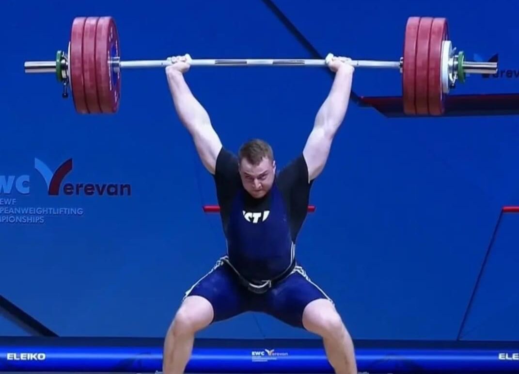 Спортсмен зі Львівщини привезе з чемпіонату Європи з важкої атлетики бронзу