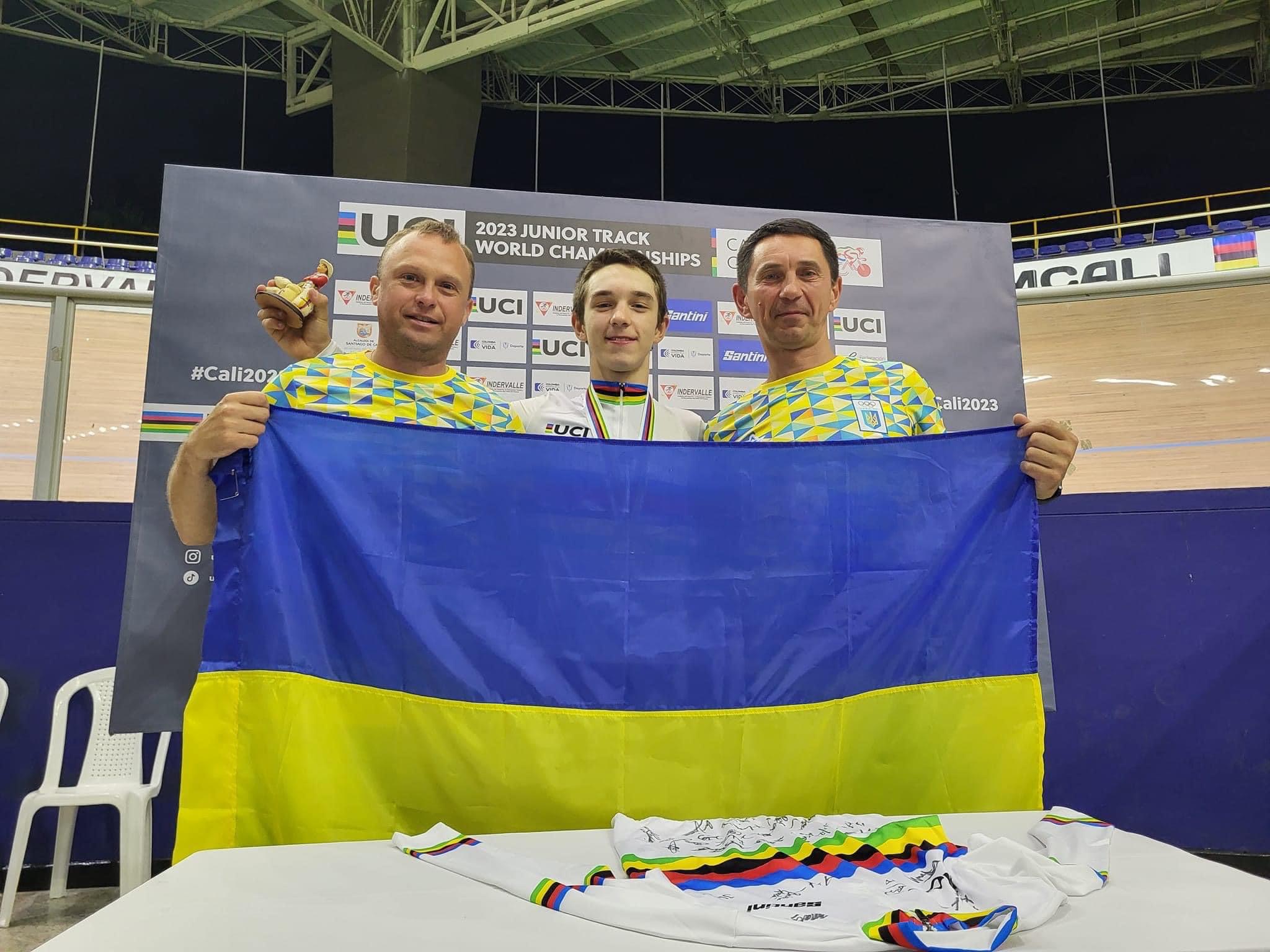 Львівський юний велосипедист здобув золото на чемпіонаті світу
