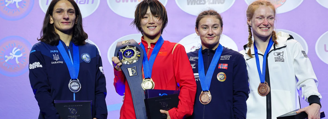 Львівська борчиня виробола срібну медаль на чемпіонаті світу