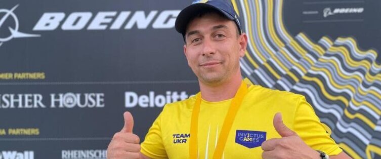 Ветеран Павло Лучків виборов перше золото на “Іграх нескорених”