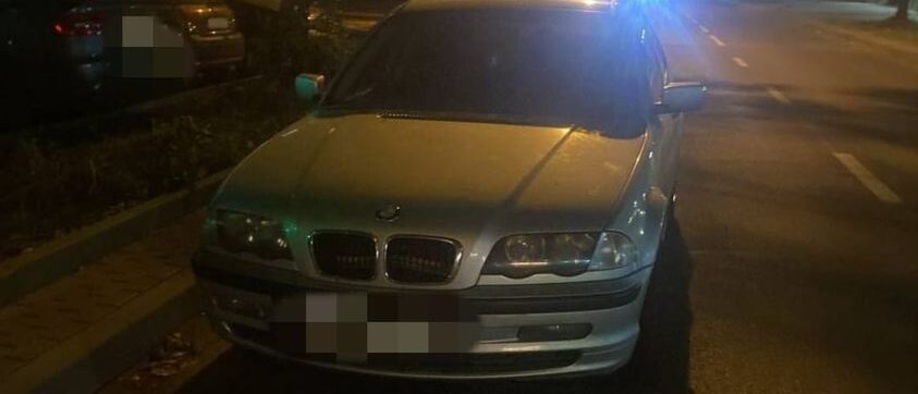 Вночі п’яний водій на BMW у Львові намагався втекти від патрульних