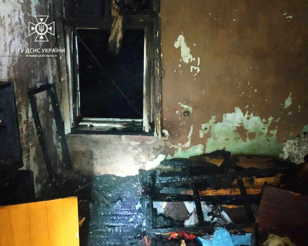 У Стрию горіла квартира: обійшлось без постраждалих