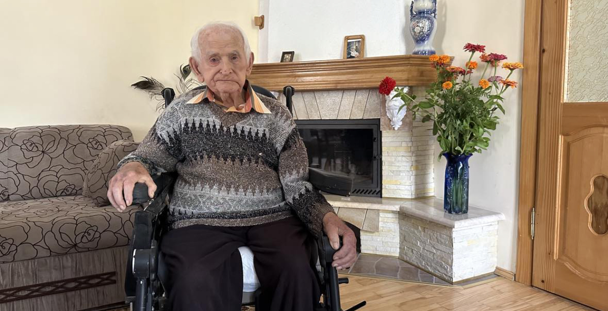 Стебничанин Василь Лабовка відсвяткував свій 100-річний ювілей