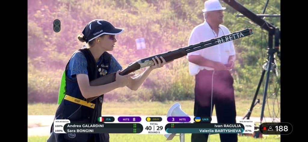 Спортсменка, яка тимчасово проживає на Львівщині, здобула срібло на чемпіонаті Європи зі стендової стрільби