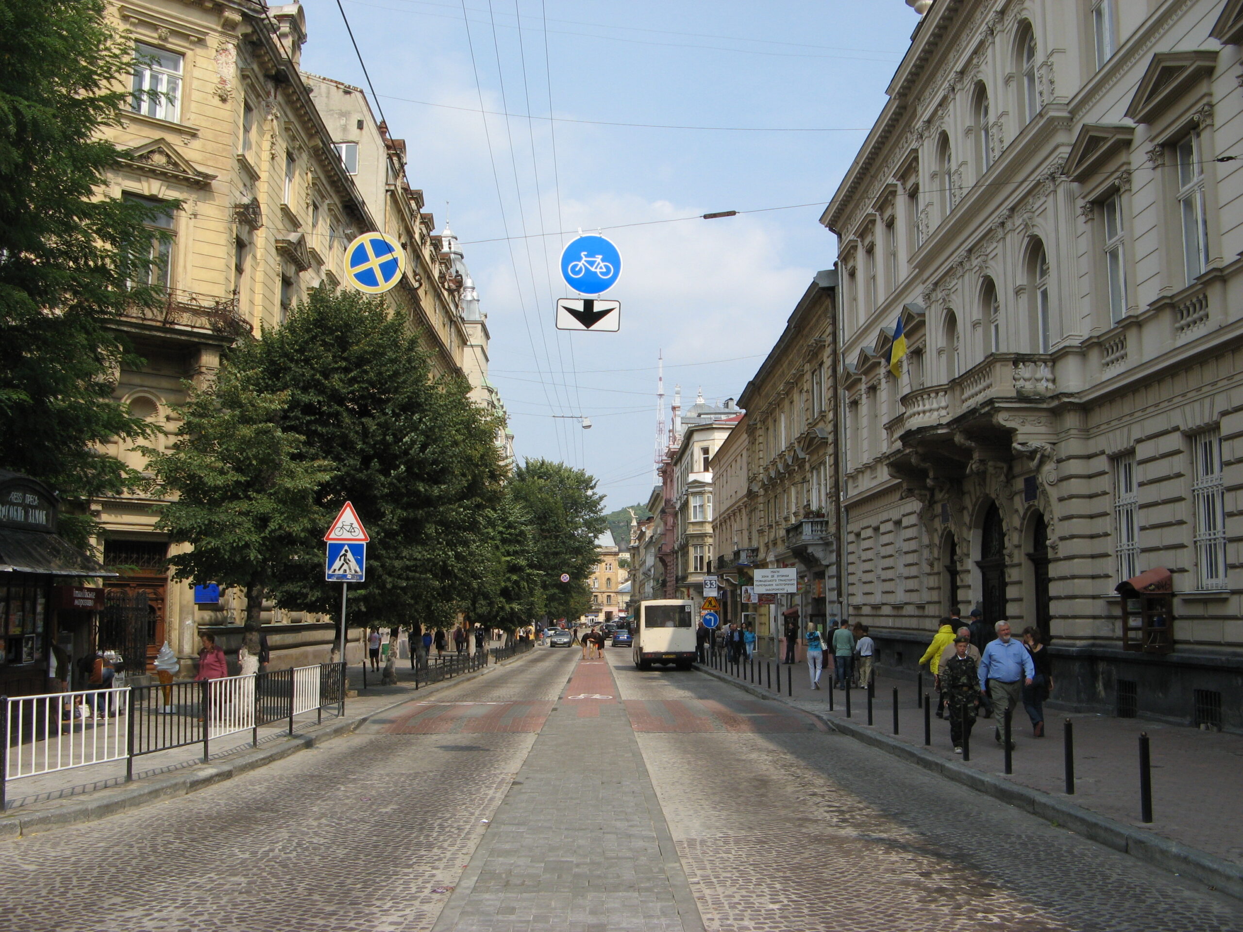 Завтра у Львові буде перекрита вулиця Січових Стрільців