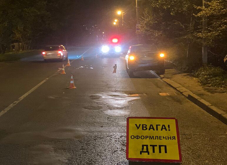 У Львові іноземець, який скоїв наїзд на жінку-пішохода, через кілька годин загинув на місці ДТП