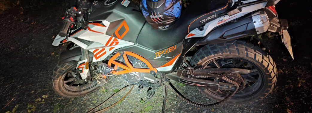 Двоє дітей на мотоциклі потрапили в аварію на Золочівщині
