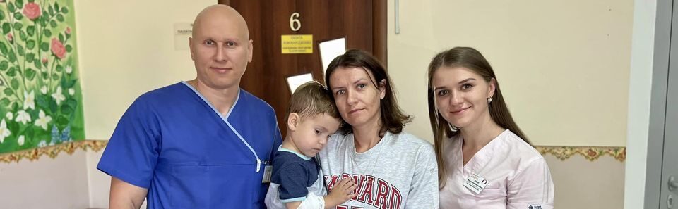 У львівському “ОХМАДИТІ” вилікували від остеомієліту 2-річного хлопчика