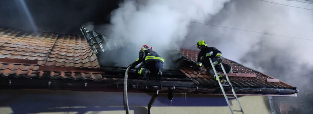 Вночі в Наварії вогонь знищив гараж і автівку