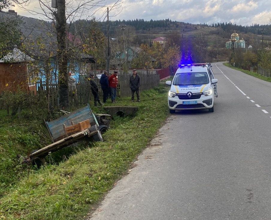 Через п’яного водія на Самбірщині постраждав 60-річний чоловік