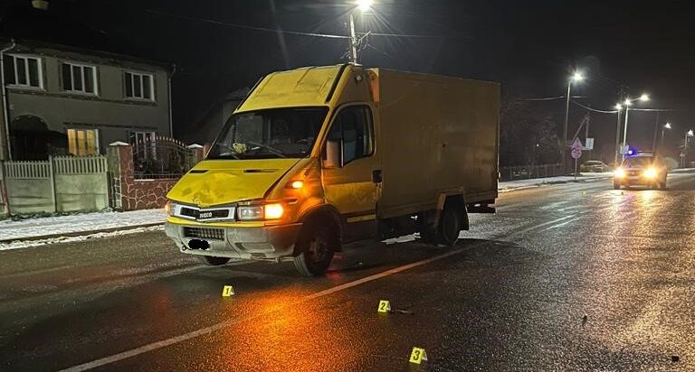 На Стрийщині водій вантажівки на смерть збив односельчанку