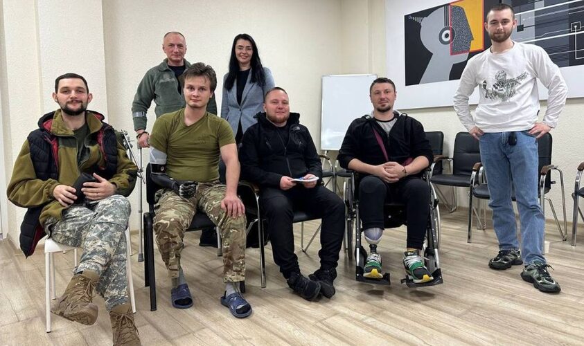 Військовослужбовців центру НЕЗЛАМНІ навчають підприємництву