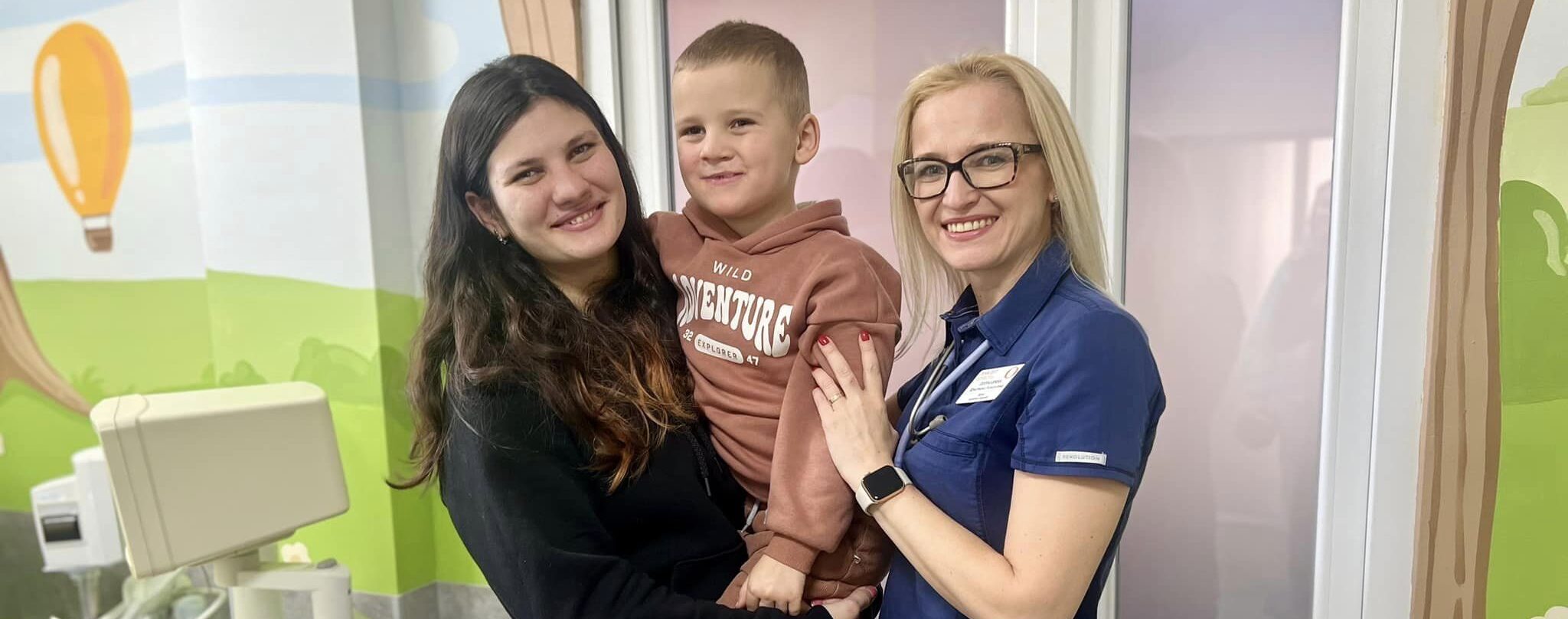 У ОХМАТДИТі успішно прооперували 5-річного сина захисника