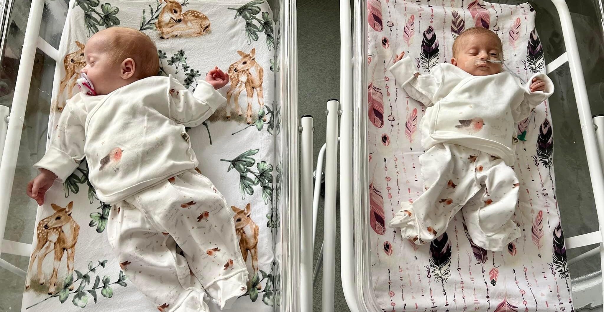 У львівському Охматдиті виходили недоношених дівчат-близнюків