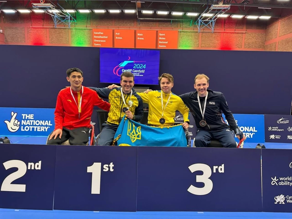 Львів’янин виборов золото на етапі Кубка світу з фехтування на кріслах колісних