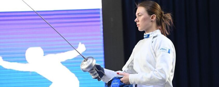 На чемпіонаті Європи фехтувальниця зі Львова виборола три золоті медалі