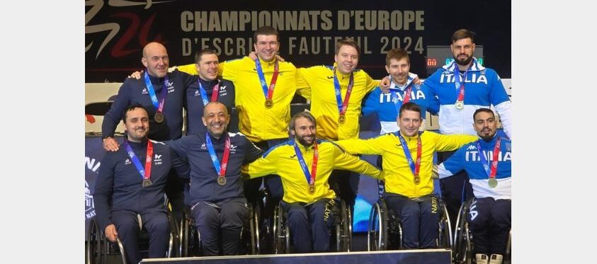 Львівські парафехтувальники вибороли 5 нагород на Чемпіонаті Європи