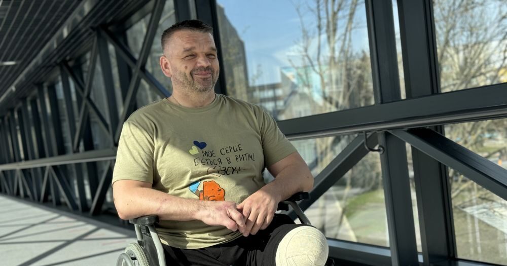У Львові готують до протезування Захисника, який втратив на війні обидві ноги