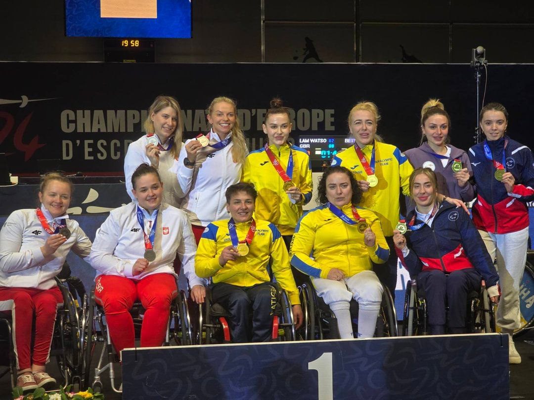 Львів’янка Наталія Морквич виборола “золото” на чемпіонаті Європи з парафехтування
