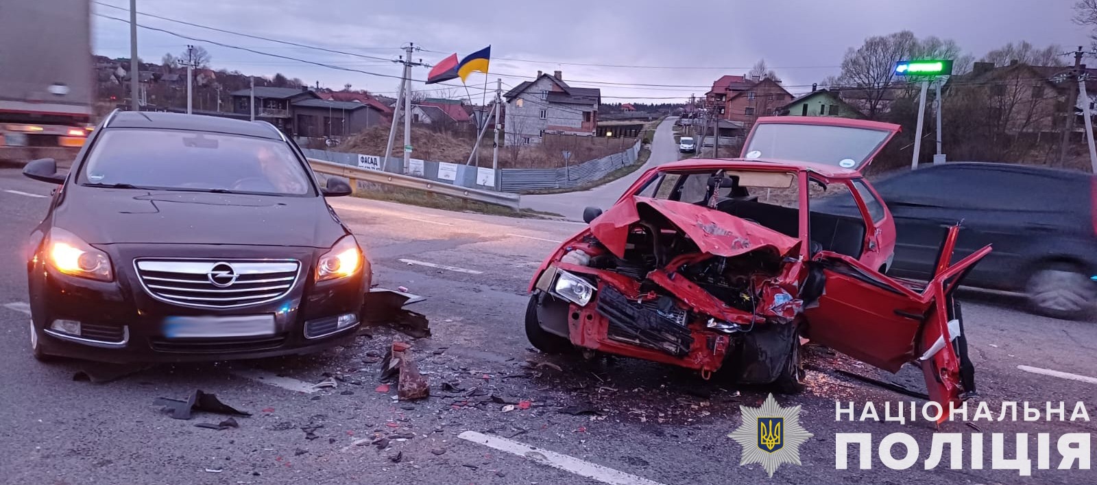 В ДТП на околиці Львова травмувався водій «дев’ятки»