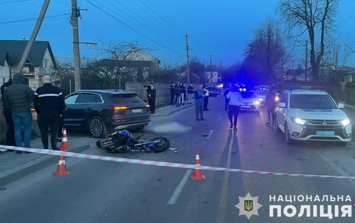 Смертельна ДТП в Рудне: 20-річний водій мотоцикла загинув на місці