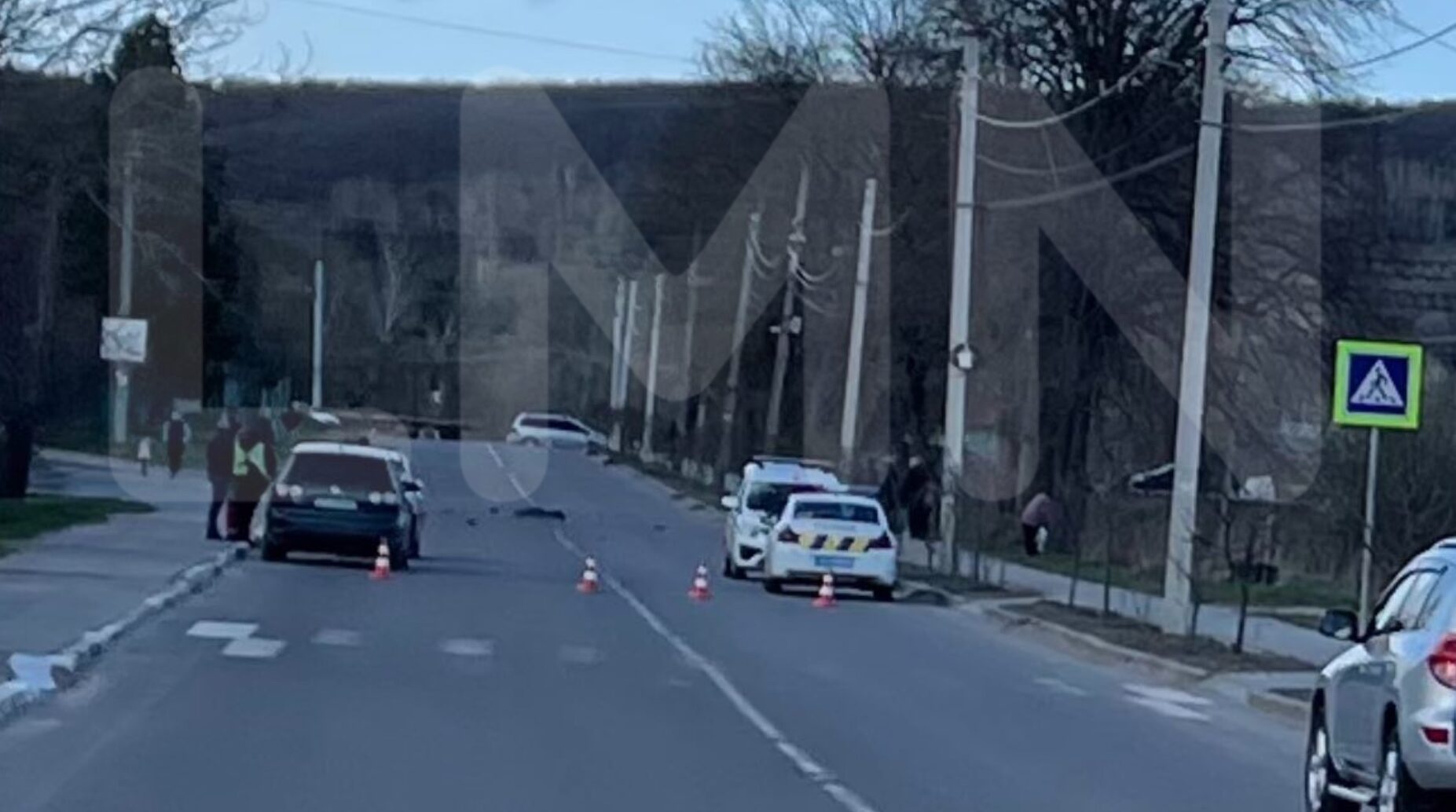 З’явилося відео жахливої ДТП в Старому Самборі, у якій загинула 10-річна дівчинка