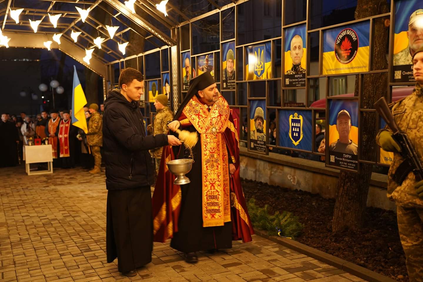 Алею пам’яті новітніх Героїв відкрили в парку Дрогобича