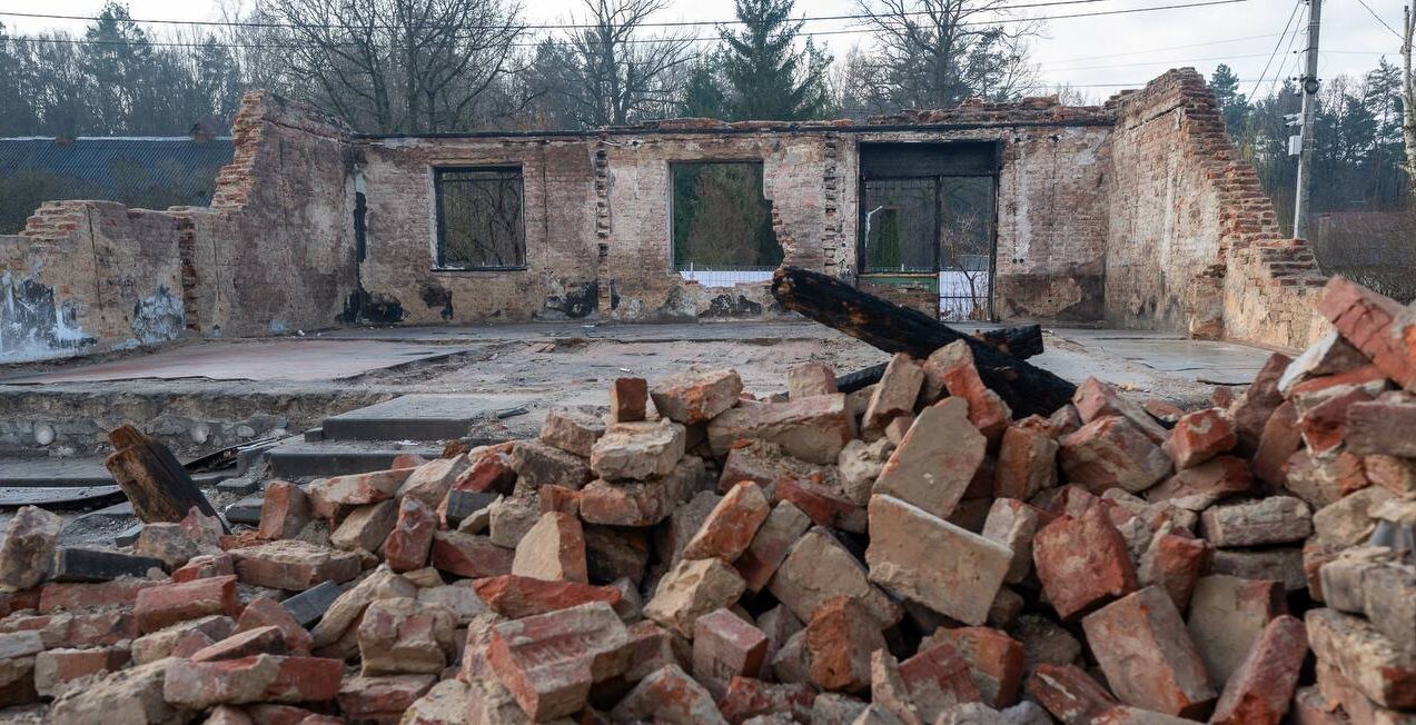 Як виглядають руїни Музею Романа Шухевича в Білогорщі