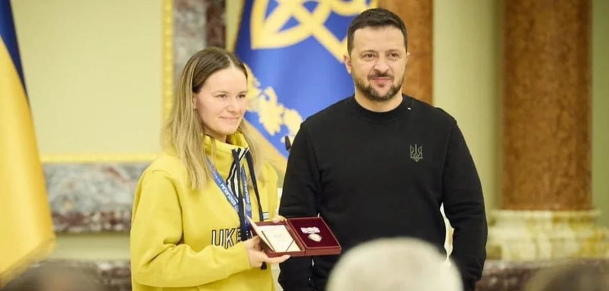 Спортсменку з Шегинівської громади Тетяну Гливку нагороджено Орденом княгині Ольги