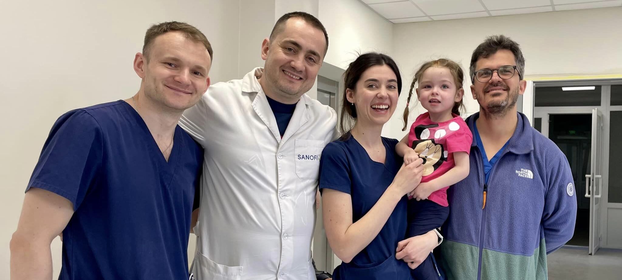 Львівській хірурги прооперували дівчинку з Північної Ірландії, яка страждала від епілепсії