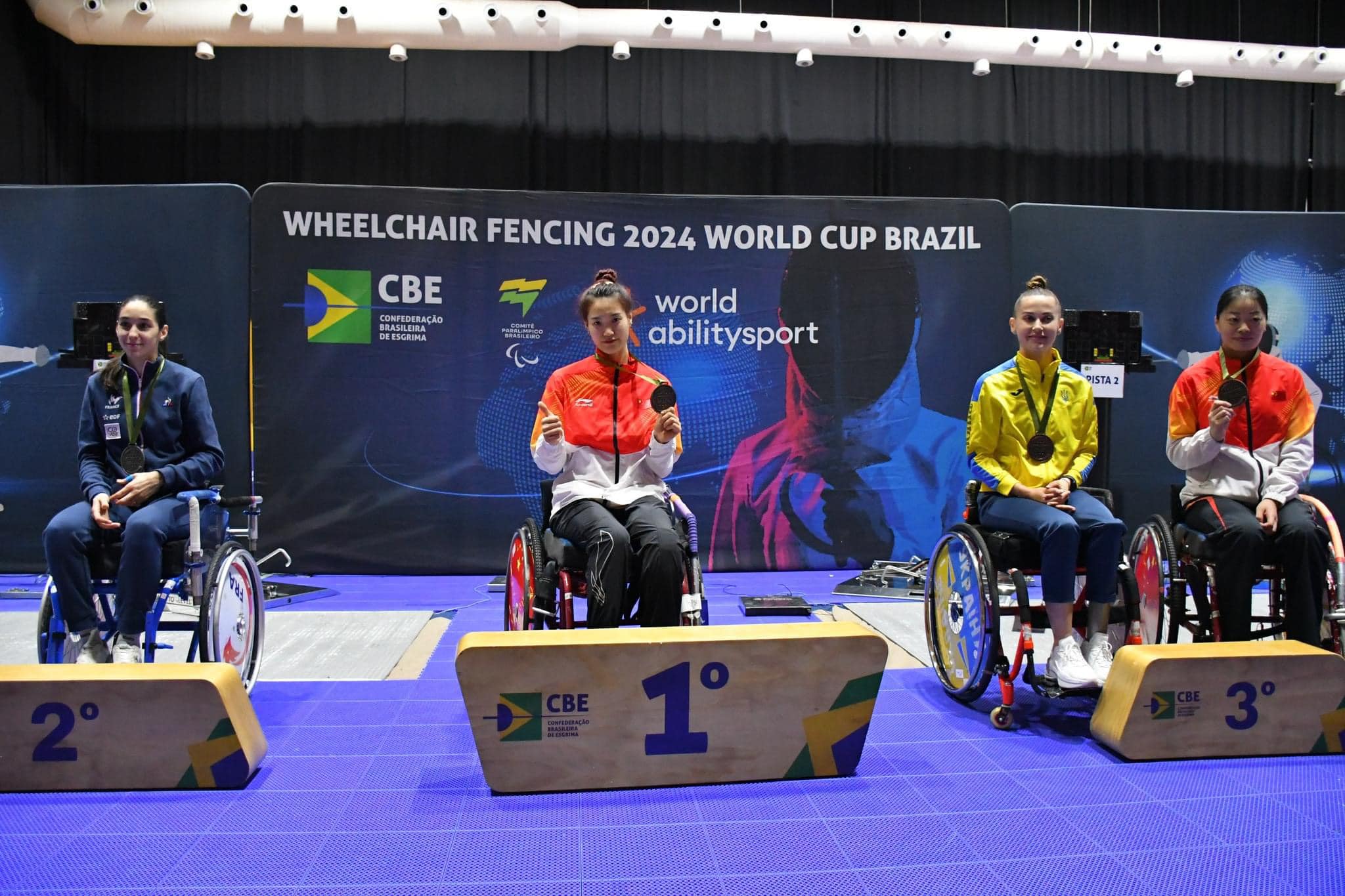 Парафехтувальниця зі Львівщини стала бронзовою призеркою Кубку світу