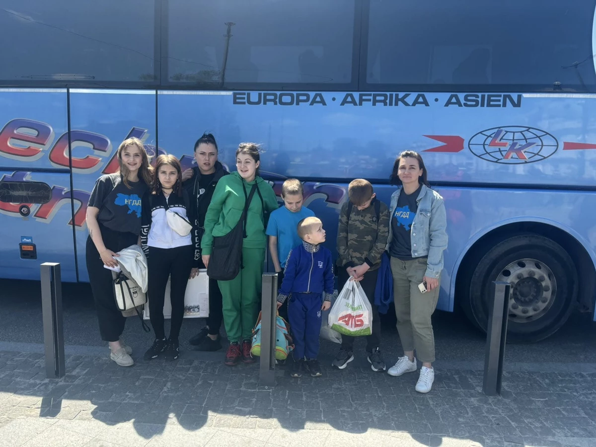 На Львівщину евакуювали п’ятьох дітей з Запорізької області