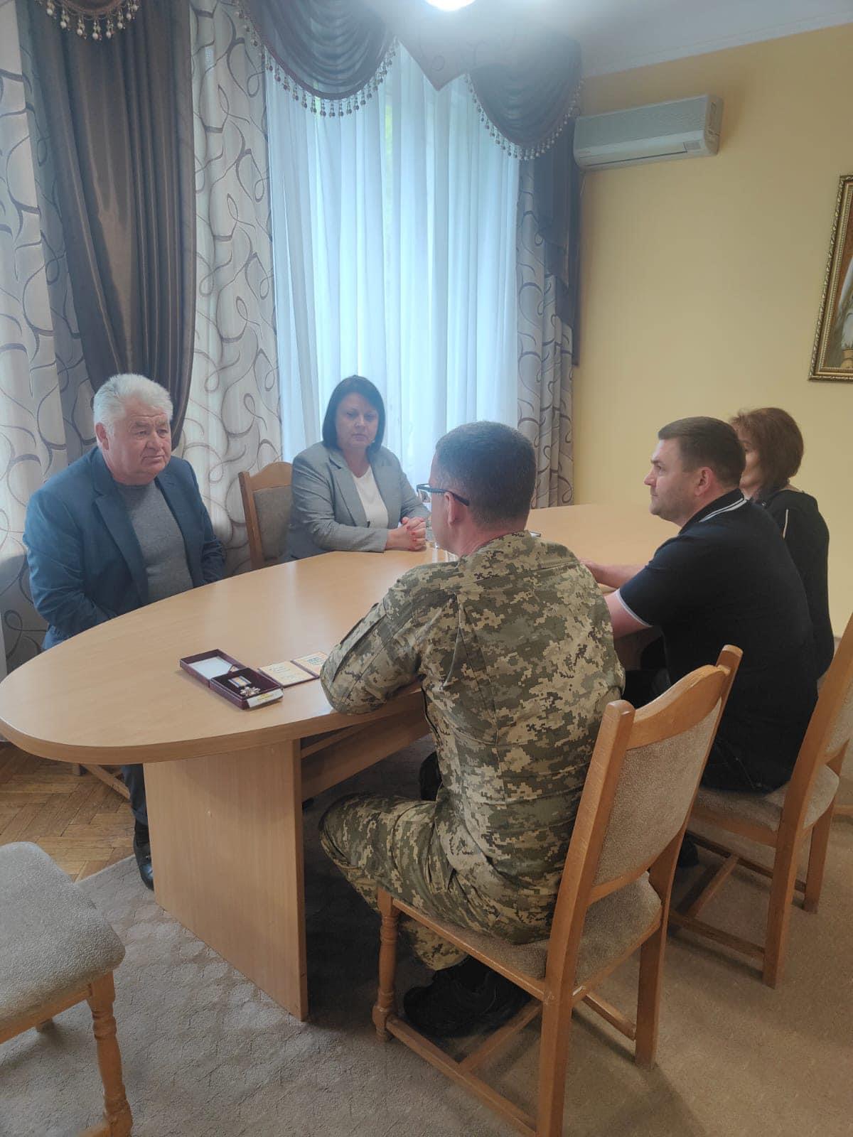 Полеглого прикордонника з Львівщини нагородили державною відзнакою
