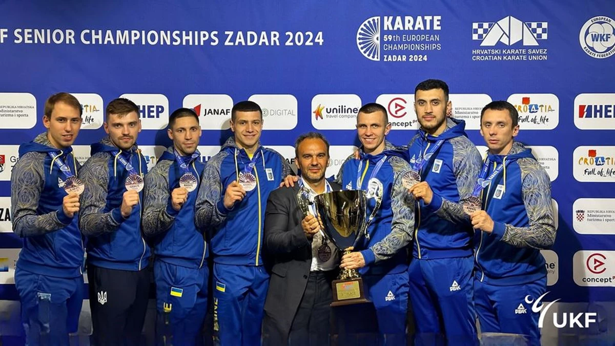 Спортсмен зі Львівщини став бронзовим призером чемпіонату Європи з карате