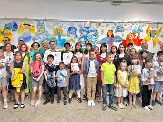 У Львівському палаці мистецтв на виставці дитячих робіт встановили 2 мистецькі рекорди