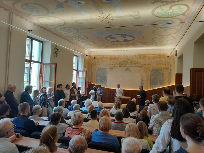 У Львівському національному університеті імені Івана Франка відкрили унікальну авдиторію (ФОТО)