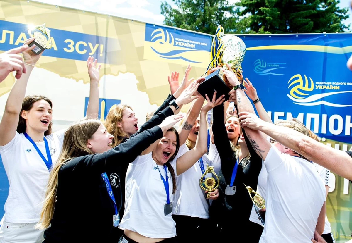 Львівські ватерполістки здобули першість на жіночому чемпіонаті України