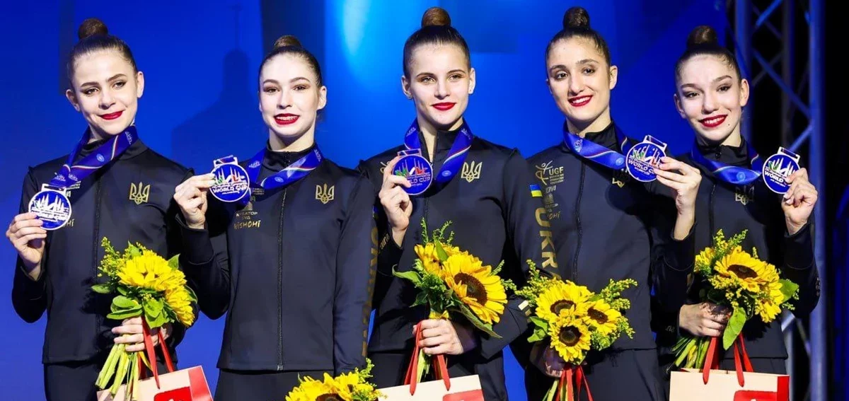 Гімнастка з Львівщини стала бронзовою призеркою етапу Кубку світу з художньої гімнастики