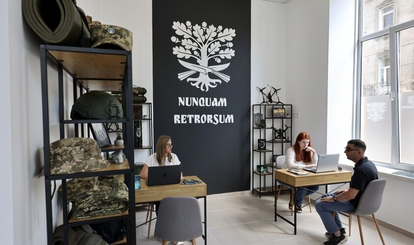 У Львові відкрили перший інформаційно-рекрутинговий центр 93-ї бригади Холодний Яр (ВІДЕО)