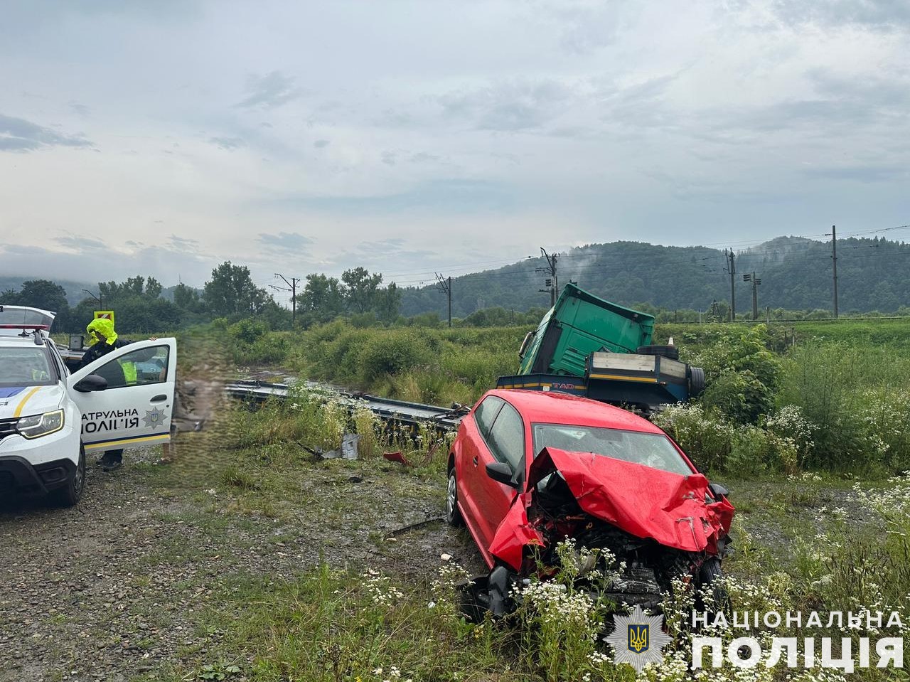 Смертельна ДТП на Львівщині: внаслідок зіткнення вантажівки і легковика загинув 57-річний чоловік