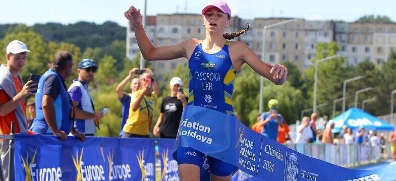 Триатлоністка зі Львівщини виборола Кубок Європи серед юніорів