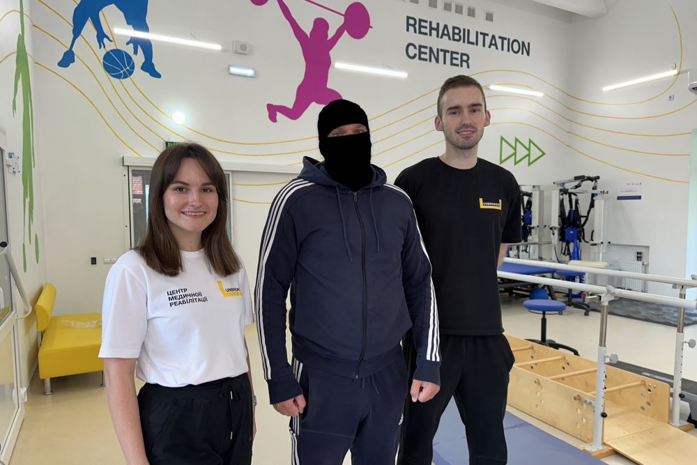 У Львові після бойового поранення відновлюється 38-річний іноземець, який прагне знову повернутися на фронт