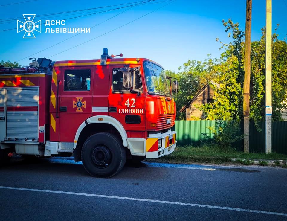 На Львівщині внаслідок пожежі в господарській будівлі отримав опіки чола 49-річний чоловік