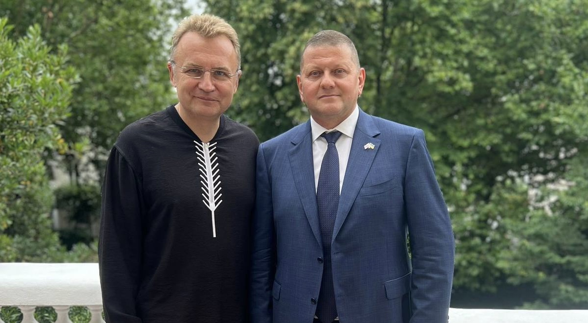 Мер Львова Андрій Садовий зустрівся з Валерієм Залужним
