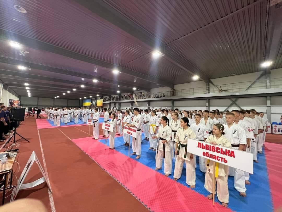 Спортсмени з Львівщини серед лідерів на Чемпіонаті України з кіокушинкай карате