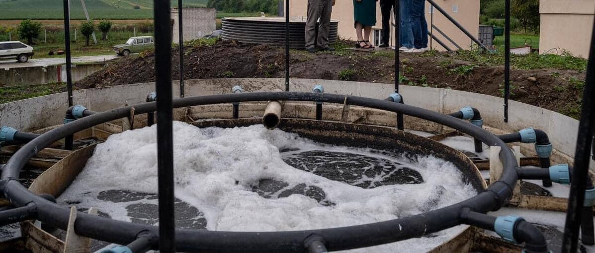 В селі на Самбірщині за понад 10 мільйонів гривень збудували сучасні очисні споруди