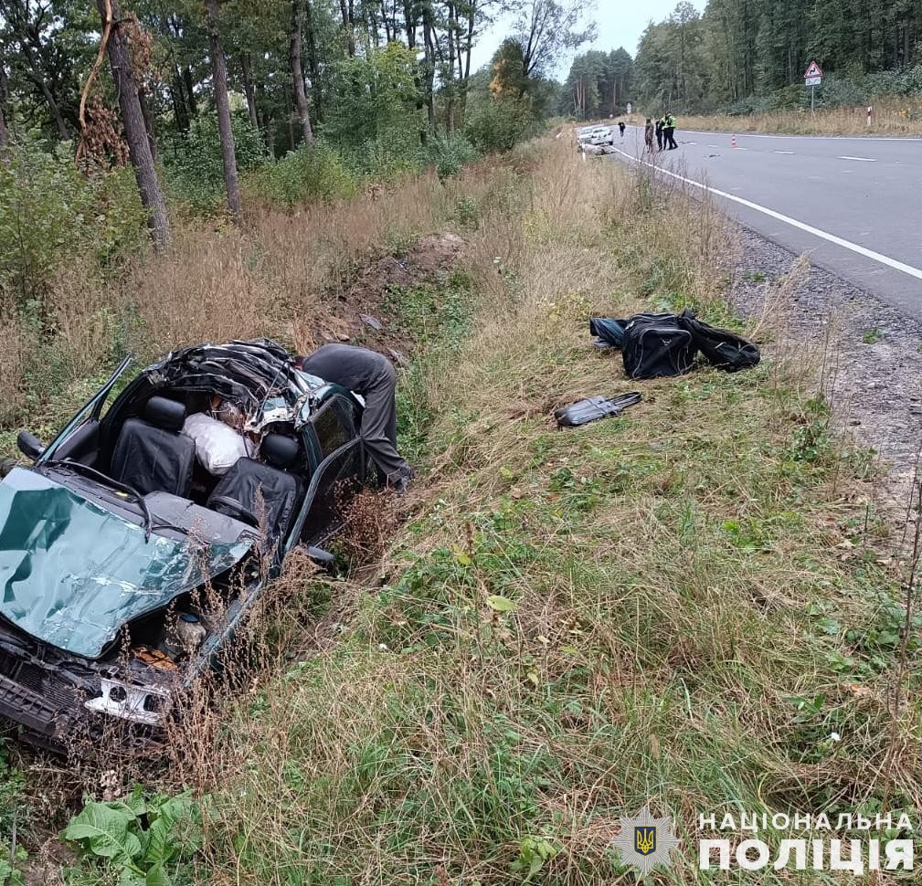 На Львівщині внаслідок наїзду на корову загинув водій легковика, а двоє його пасажирів травмовані