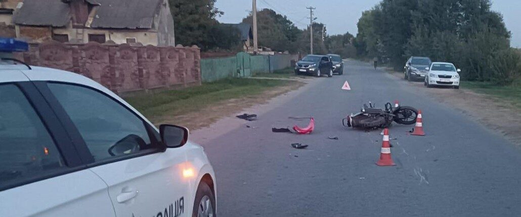 На Львівщині в ДТП потрапив підліток на скутері