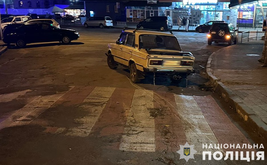 У Самборі затримали нетверезого водія, який на тротуарі збив 58-річного пішохода