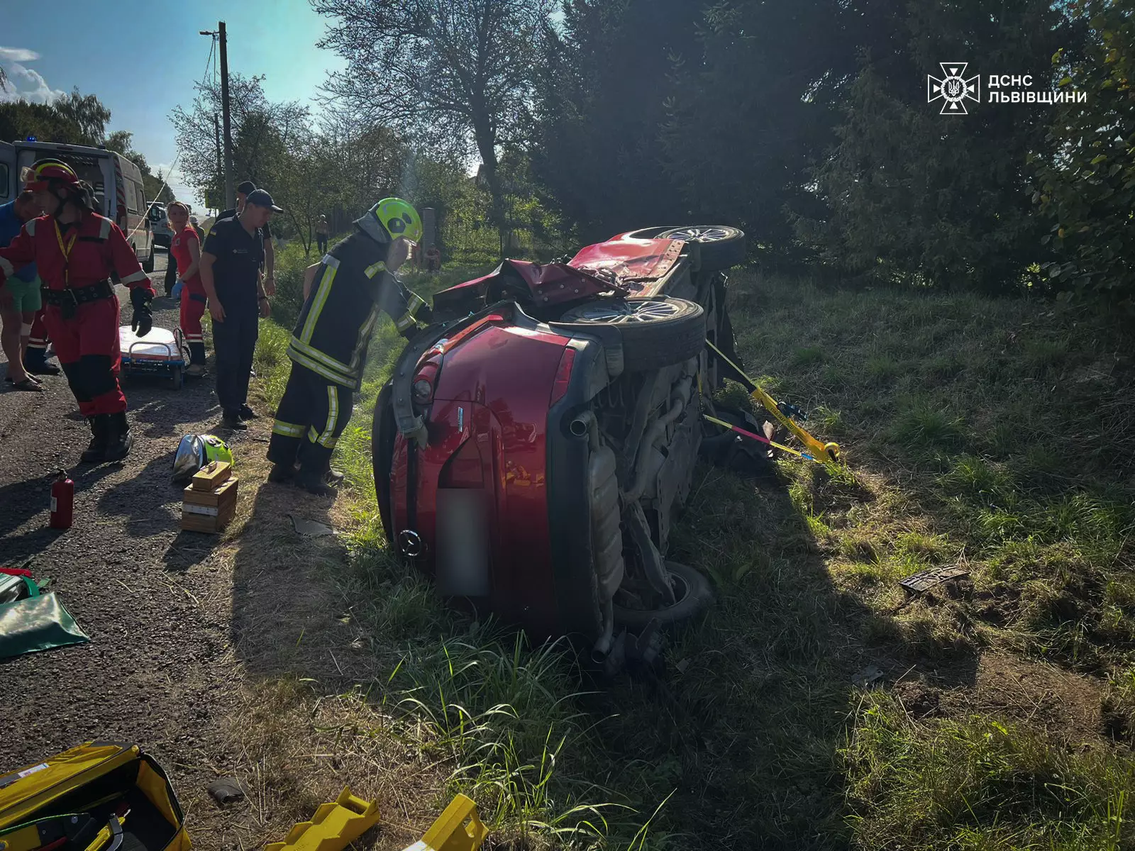 На Дрогобиччині у ДТП постраждала водійка “Mazda CX-5”